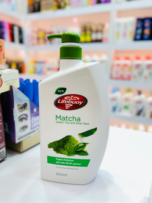 شامپو بدن لایف بوی lifebuoy مدل چای سبز ماچا Matcha (اصلی)